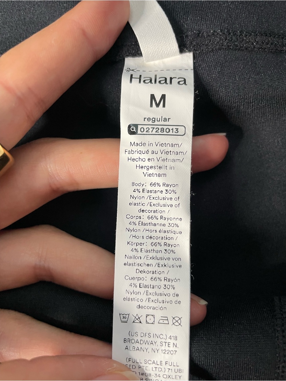 Halara Flex High Waisted Back Side Pocket Slight Flare Work Pants size medium - Picture 12 of 12